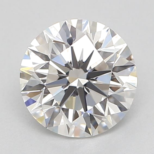0.5 carat F-VVS1 Very Good cut Natūralus Round Deimantas (1)