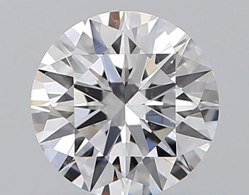 0.59 carat E-SI1 Excellent cut Natūralus Round Deimantas (1)
