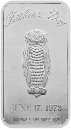 1 oz Historical Silver Bar 1973 Father’s Day (1)