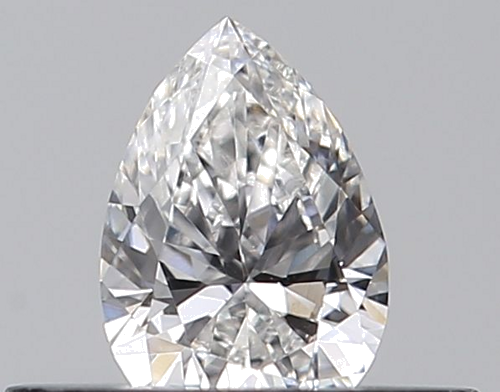 0.26 carat E-VS1 Natūralus Pear Deimantas (1)