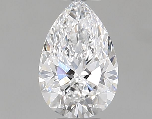 0.3 carat E-VS1 Natūralus Pear Deimantas (1)