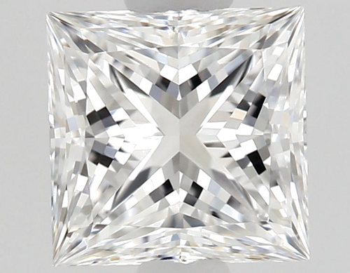 0.7 carat D-VS2 Natūralus Princess Deimantas (1)