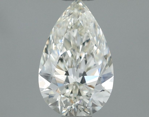 0.6 carat J-VVS2 Natūralus Pear Deimantas (1)