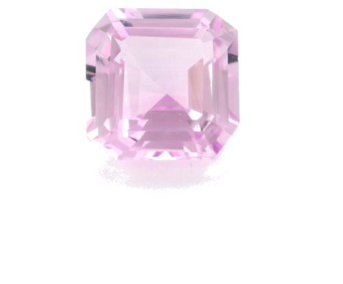 6.01 carat PINK STEP cut Octagonal Kunzite (1)