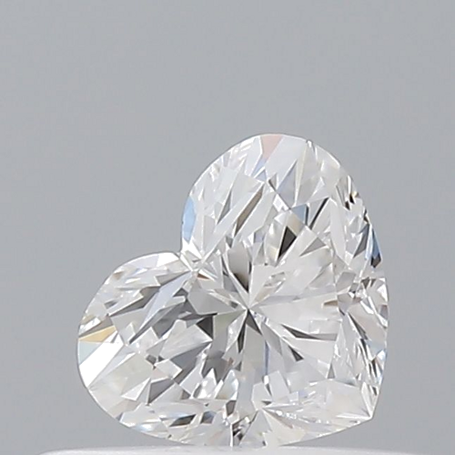 0.32 carat D-VVS1 Natūralus Heart Deimantas (1)