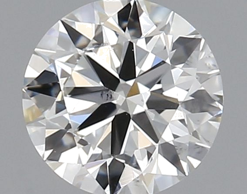 0.5 carat I-SI1 Very Good cut Natūralus Round Deimantas (1)