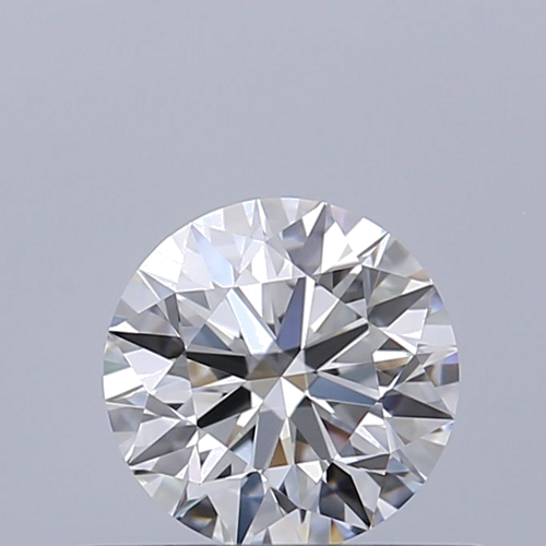 0.5 carat F-VVS1 Excellent cut Natūralus Round Deimantas (1)