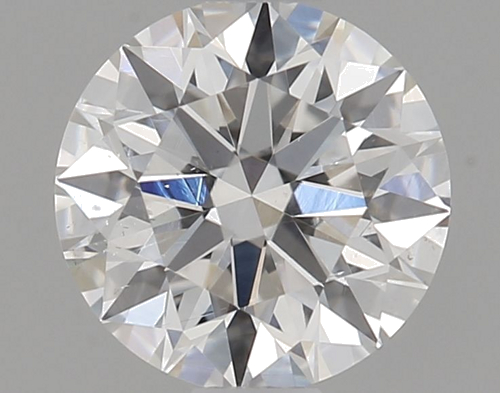 0.5 carat F-SI1 Excellent cut Natūralus Round Deimantas (1)