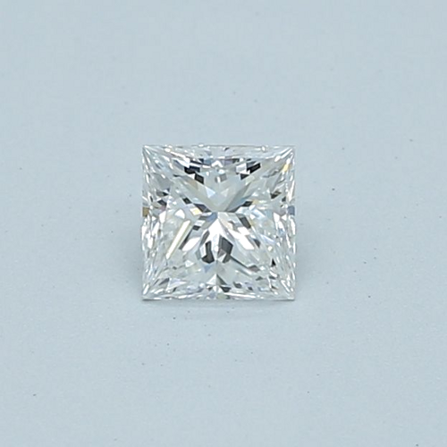 0.3 carat E-VS2 Natūralus Princess Deimantas (1)
