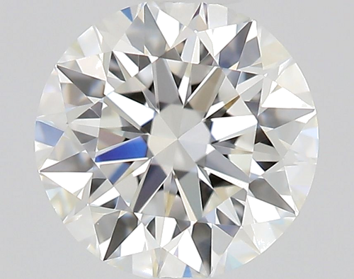 0.44 carat F-VVS1 Excellent cut Natūralus Round Deimantas (1)