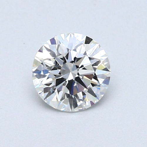 0.52 carat F-VVS1 Excellent cut Natūralus Round Deimantas (1)
