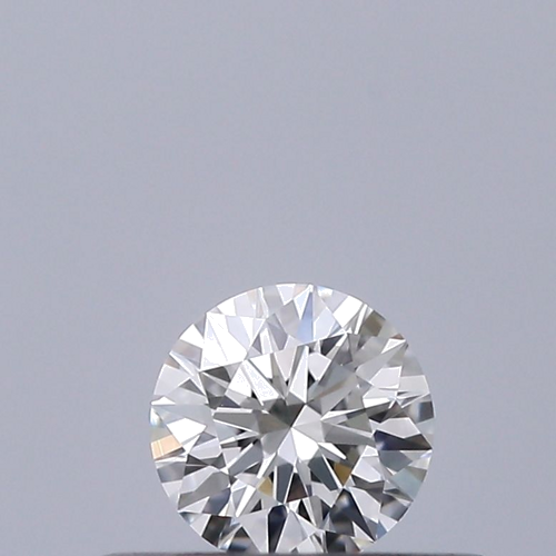 0.22 carat F-IF Excellent cut Natūralus Round Deimantas (1)