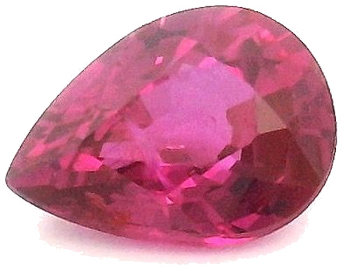 0.34 carat RED Pear Rubinas (1)