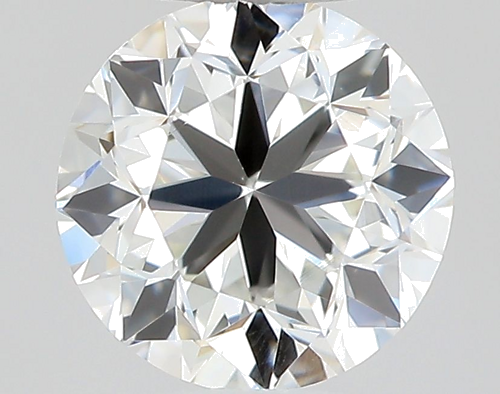 0.5 carat H-VS2 GD cut Natūralus Round Deimantas (1)