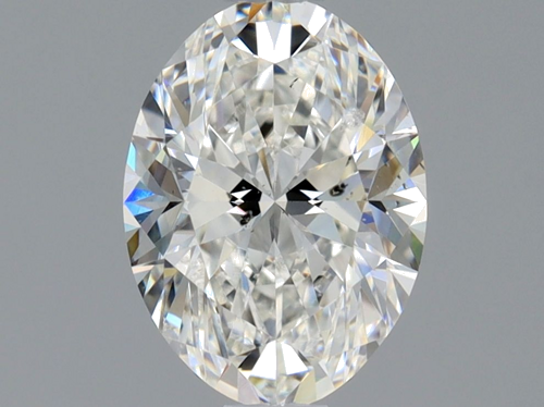 0.91 carat G-SI1 Natūralus Oval Deimantas (1)