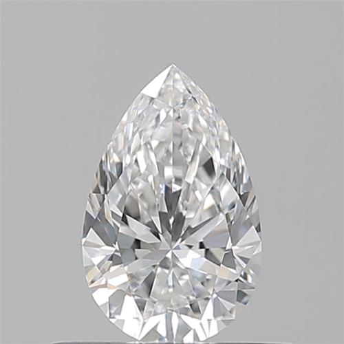 0.5 carat E-VVS2 Natūralus Pear Deimantas (1)