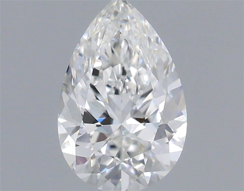 0.5 carat F-VS1 Natūralus Pear Deimantas (1)