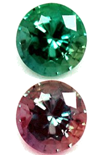 0.2 carat GREEN Round Alexandrite (1)