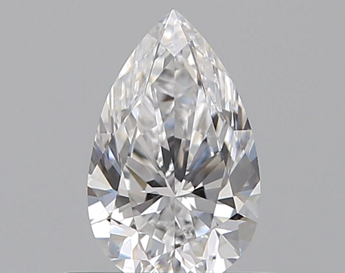 0.51 carat D-VS2 Natūralus Pear Deimantas (1)