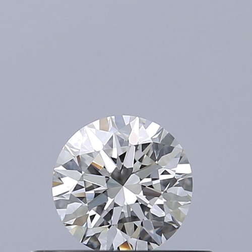0.37 carat F-VVS1 Excellent cut Natūralus Round Deimantas (1)