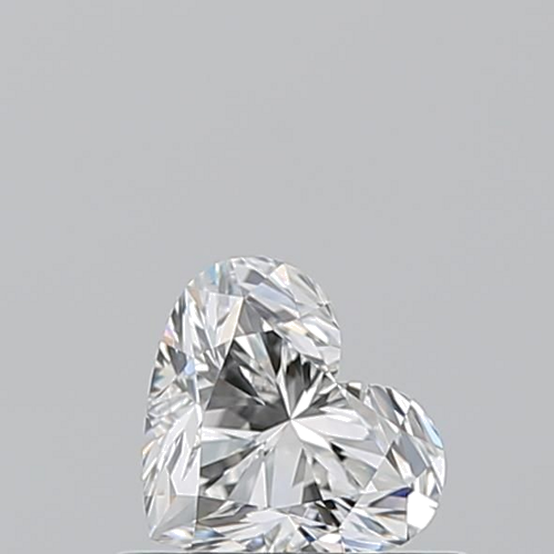 0.5 carat G-VVS2 Natūralus Heart Deimantas (1)