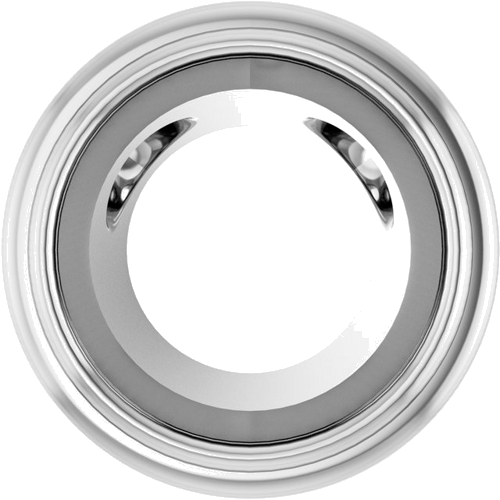 Pakabukas „Bezel-Set Solitaire“ 925 Sidabro Round 6mm (1)