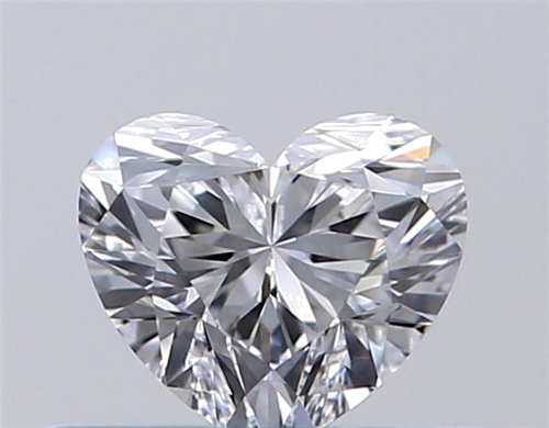 0.36 carat D-VVS1 Natūralus Heart Deimantas (1)