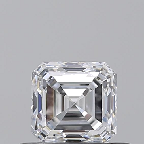 0.5 carat E-VVS1 Natūralus Asscher Deimantas (1)