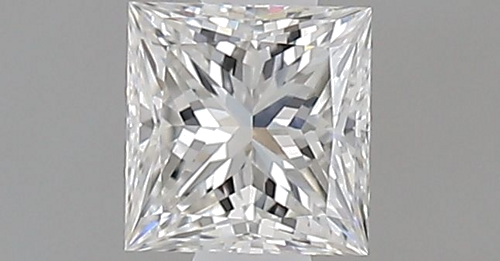 0.39 carat G-VVS1 Natūralus Princess Deimantas (1)