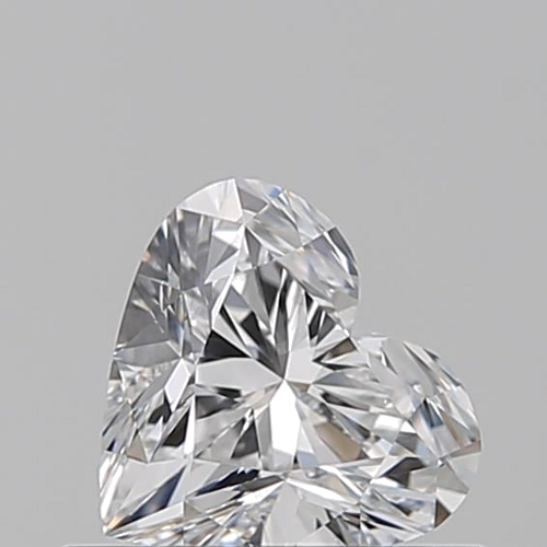 0.5 carat E-VS2 Natūralus Heart Deimantas (1)