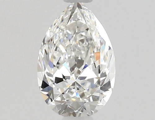0.61 carat F-VS1 Natūralus Pear Deimantas (1)