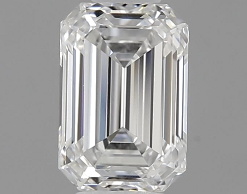 0.5 carat F-VVS2 Natūralus Emerald Deimantas (1)