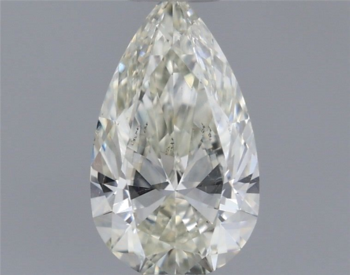 0.5 carat K-SI1 Natūralus Pear Deimantas (1)