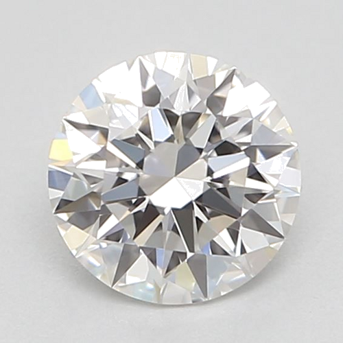0.42 carat F-VVS1 Excellent cut Natūralus Round Deimantas (1)