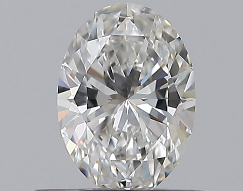 0.51 carat F-VS2 Natūralus Oval Deimantas (1)