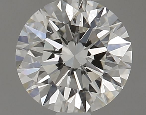0.47 carat I-SI1 Excellent cut Natūralus Round Deimantas (1)