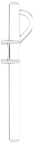 Pakabukas „Solitaire Cross“ 925 Sidabro Round 5.2mm (3)