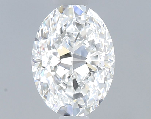 0.5 carat D-VS2 Natūralus Oval Deimantas (1)