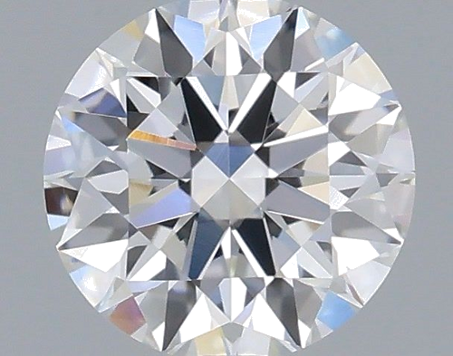 0.41 carat F-VVS1 Excellent cut Natūralus Round Deimantas (1)