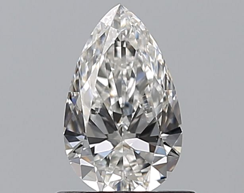 0.7 carat E-VVS1 Natūralus Pear Deimantas (1)