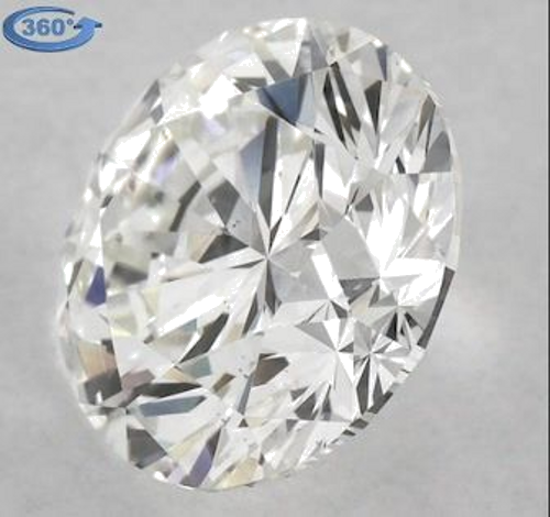 1.54 carat I-SI2 Excellent cut Natūralus Round Deimantas (1)