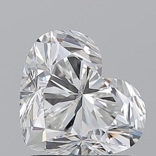 1.51 carat G-SI2 Natūralus Heart Deimantas (1)