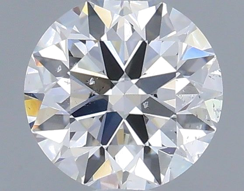 0.5 carat E-SI2 Excellent cut Natūralus Round Deimantas (1)