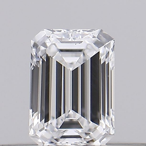0.18 carat D-VS2 Natūralus Emerald Deimantas (1)