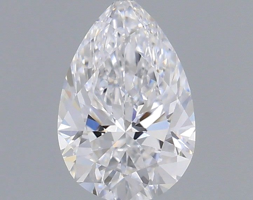 0.4 carat D-VS1 Natūralus Pear Deimantas (1)
