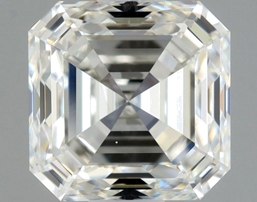 1.0 carat I-VS1 Natūralus Asscher Deimantas (1)
