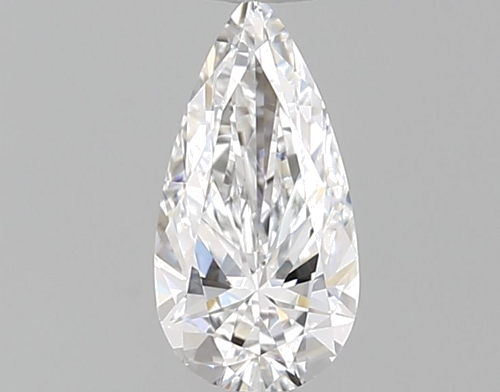0.35 carat E-VVS2 Natūralus Pear Deimantas (1)
