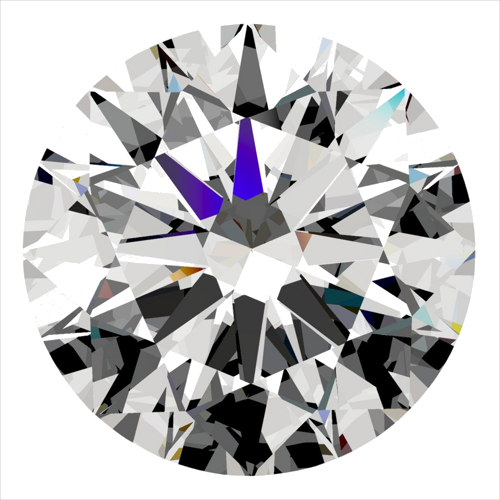 0.32 carat I-SI1 Excellent cut Natūralus Round Deimantas (1)