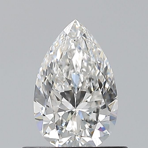 0.6 carat G-VS1 Natūralus Pear Deimantas (1)