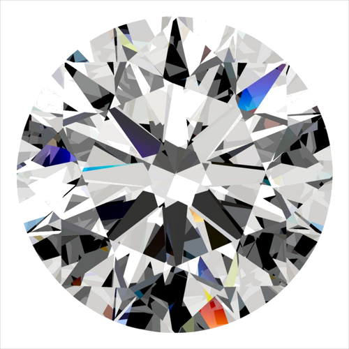 0.3 carat I-SI1 Excellent cut Natūralus Round Deimantas (1)